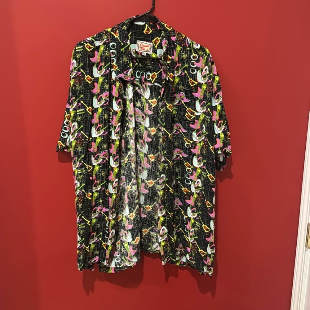 Atomic Tiki by Santiki Hawaiian Shirt